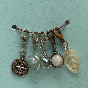Silver and Gold Charm Set